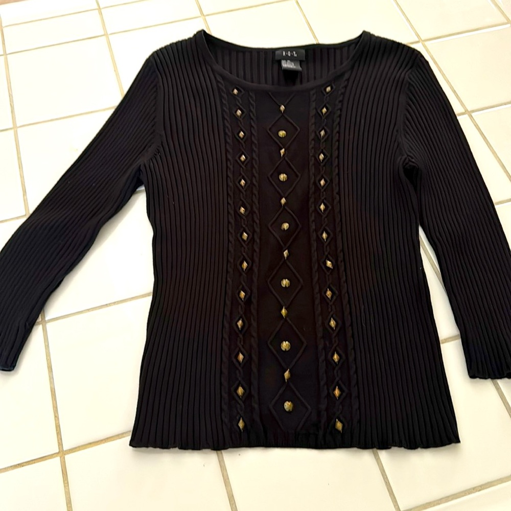 R.Q.T.  Pullover black XL
